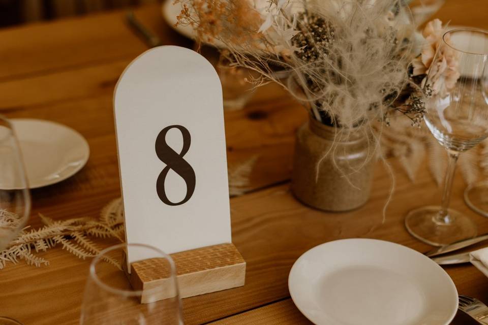 Numéro de table