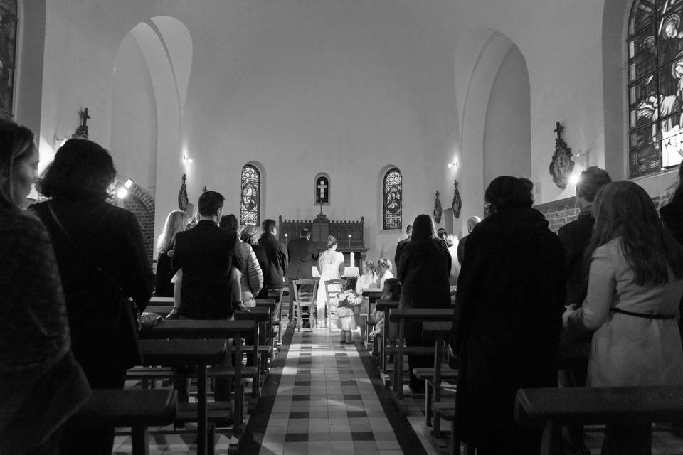 A l'église