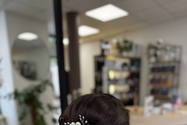 Chignon bapteme