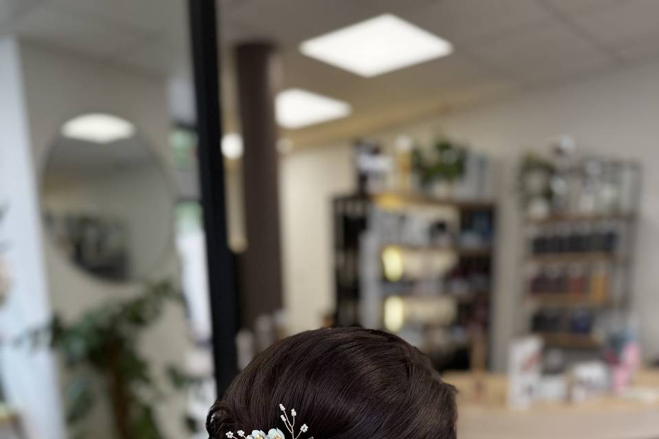 Chignon bapteme