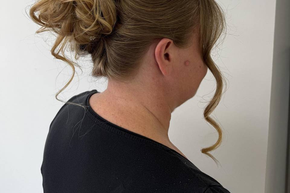 Chignon haut