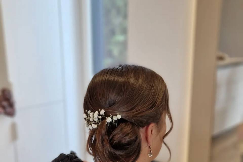 Chignon bas net
