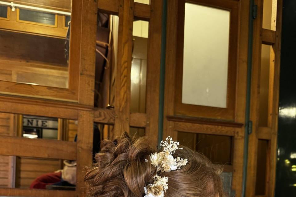 Chignon haut