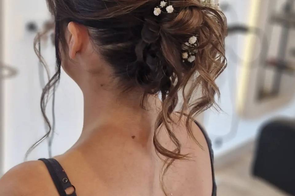 Chignon flou