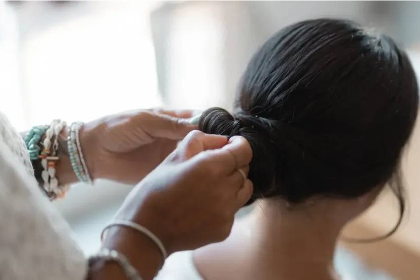 Chignon mariée