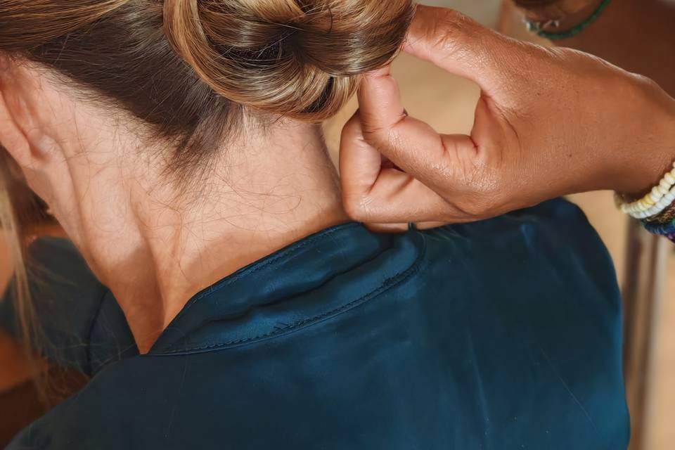 Chignon mariée