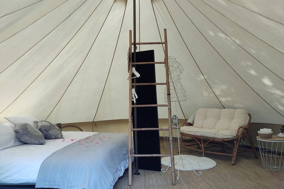 Tente lodge nuptiale