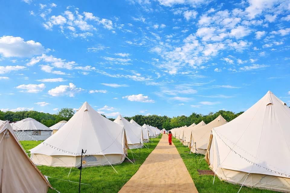 Tipis hébergement