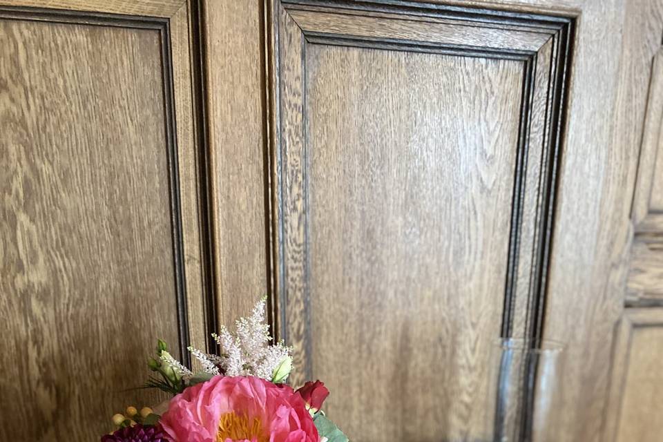 Décoration florale château