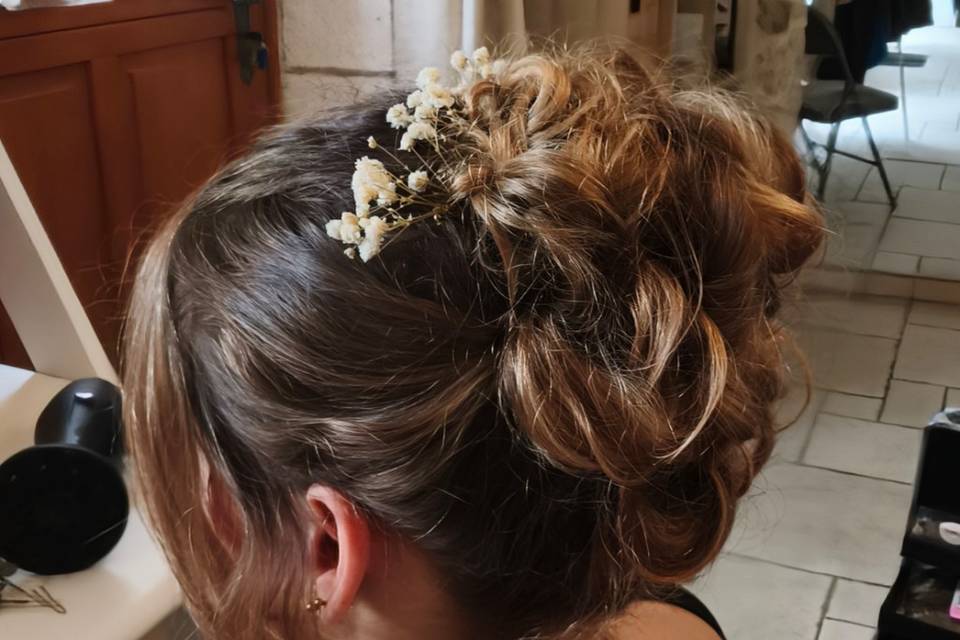 Chignon mariée
