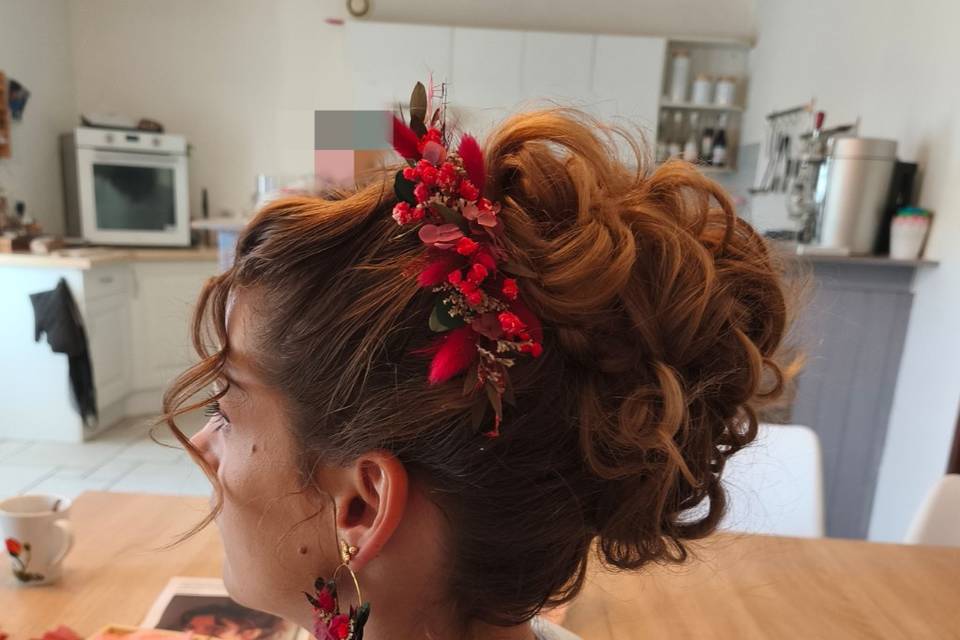 Chignon mariée
