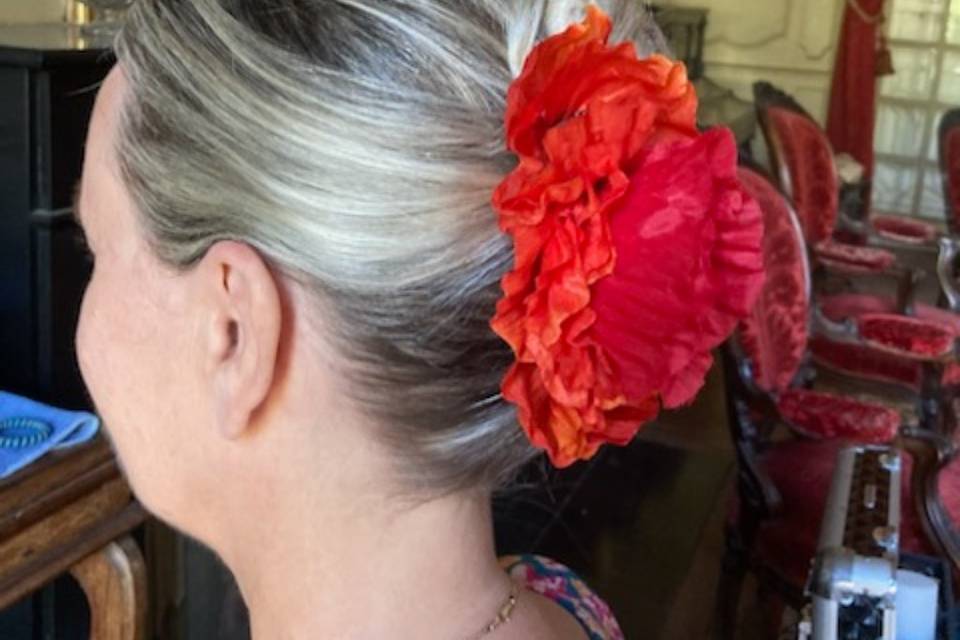Chignon banane