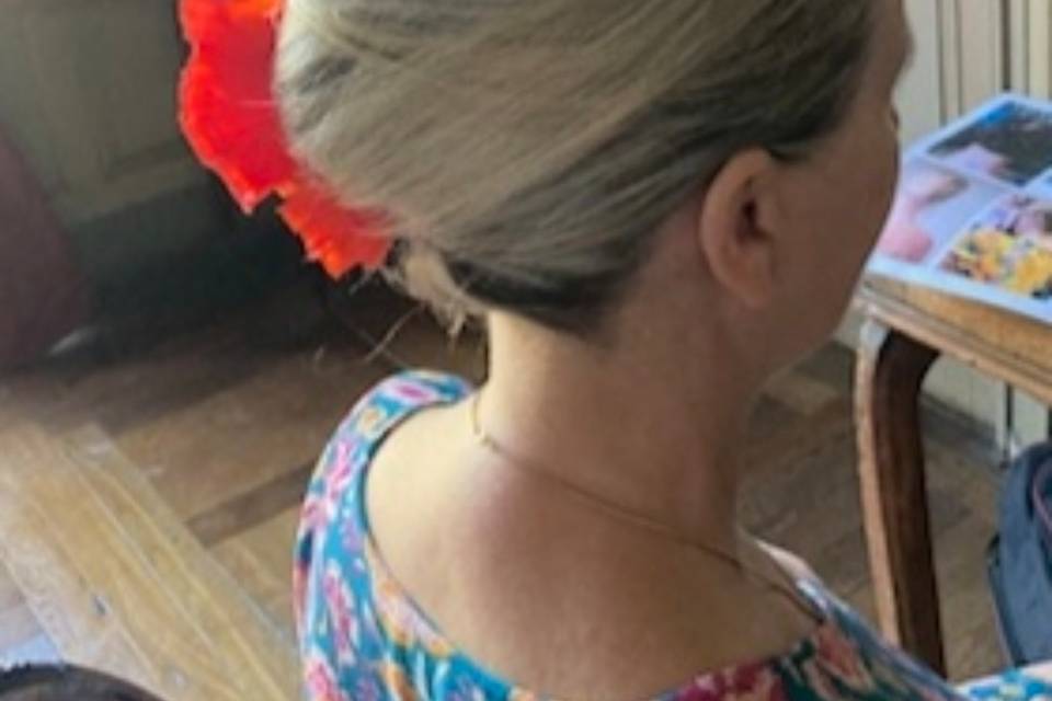 Chignon banane