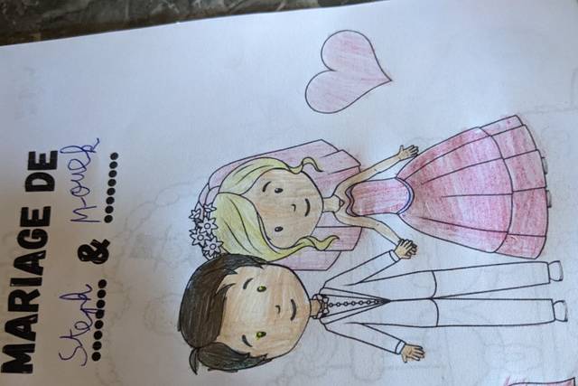 Livret coloriage mariage