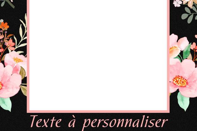 Modèle cadre format portrait