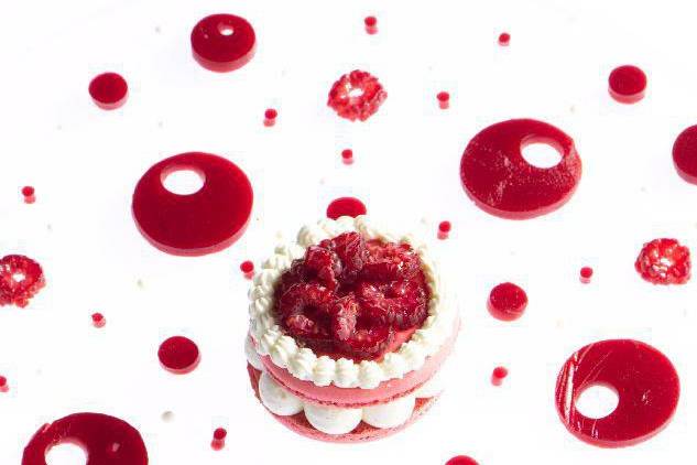 Macaron framboise