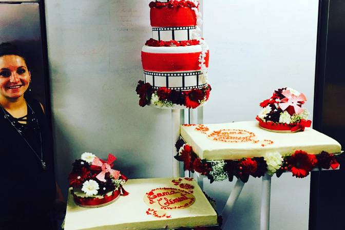 Cake design moulin rouge