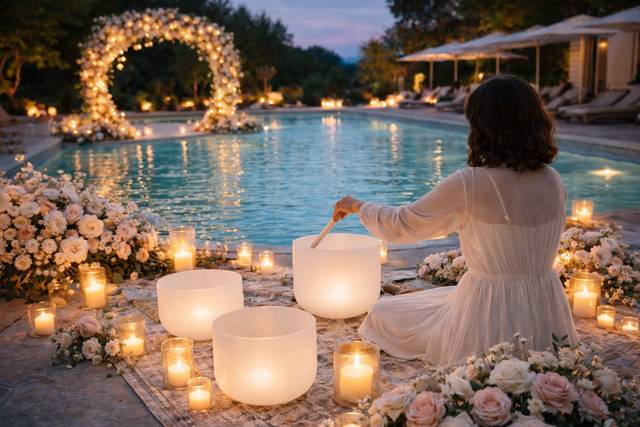 Wedding crystal sounds
