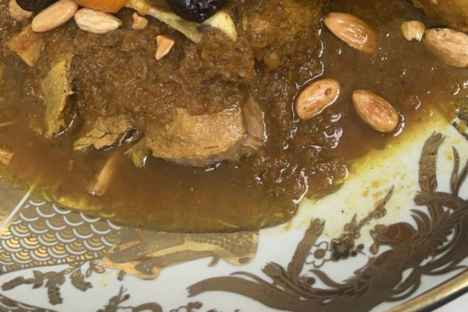 Tajine de veau aux pruneaux