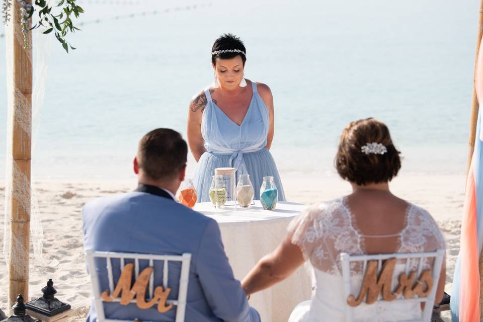 Wedding in Turks and Caïcos