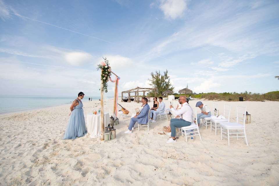 Wedding in Turks and Caïcos