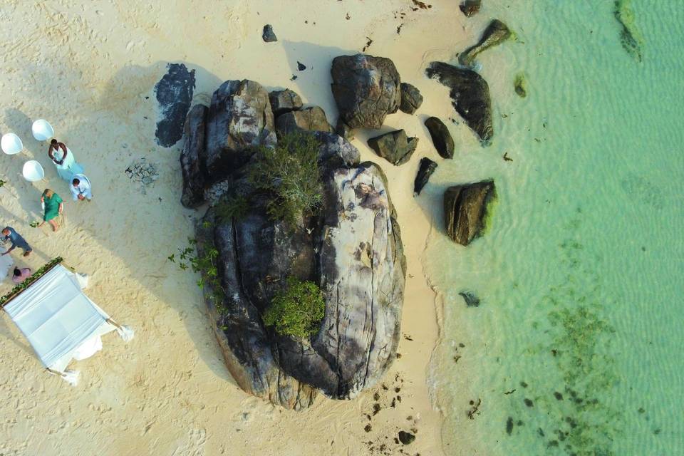 Mariage aux Seychelles