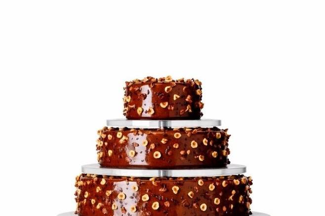 Pièce montée chocolat noisette