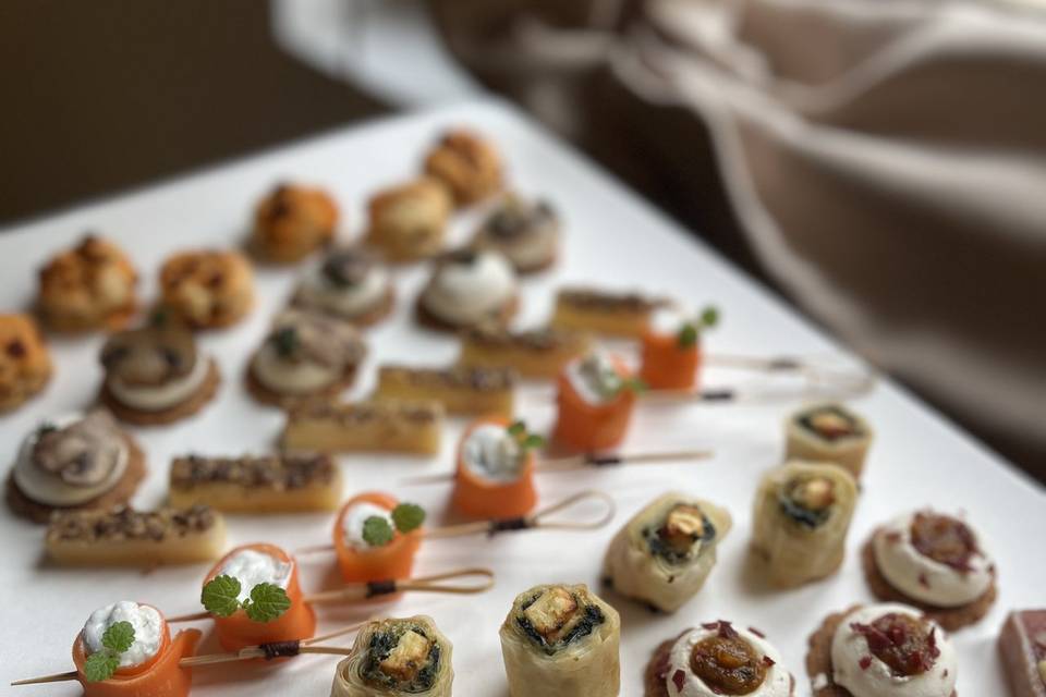 Pièces cocktail salées