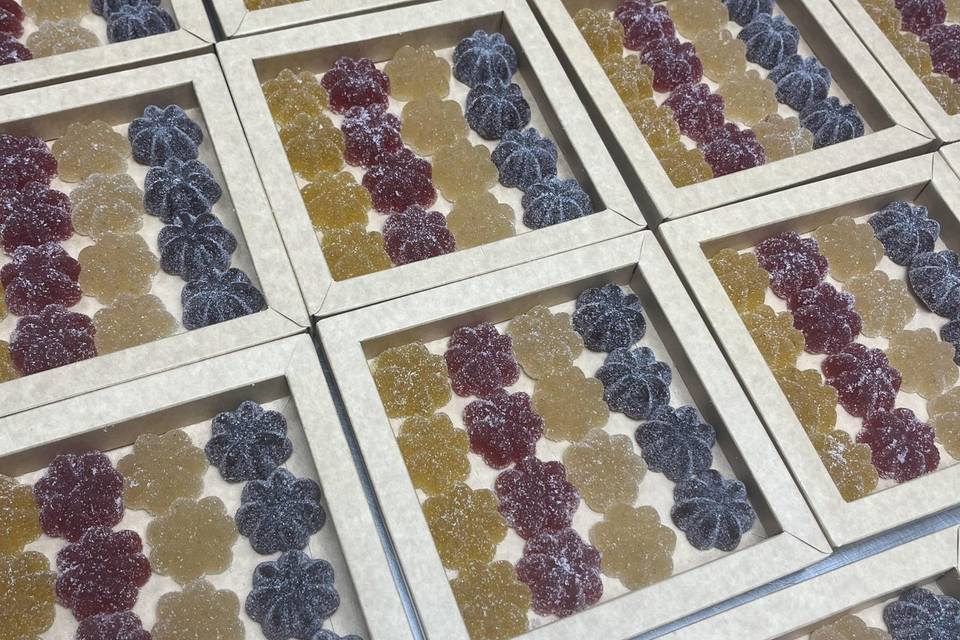 Box de pâtes de fruits