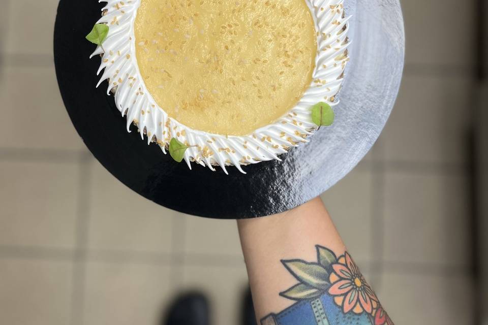 Tarte au citron meringuée