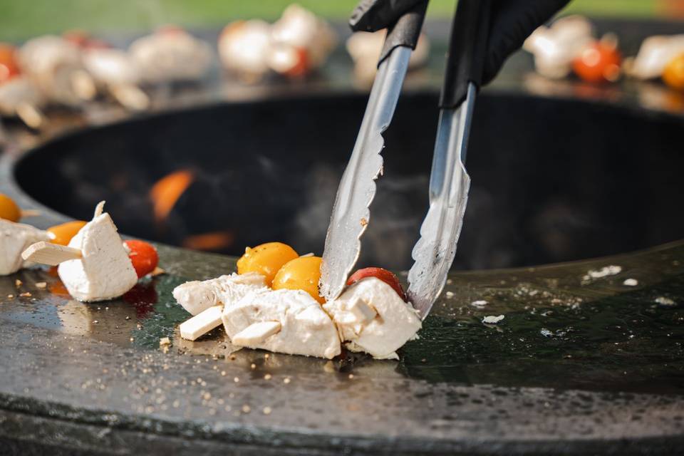 Détail pinces, vue de face