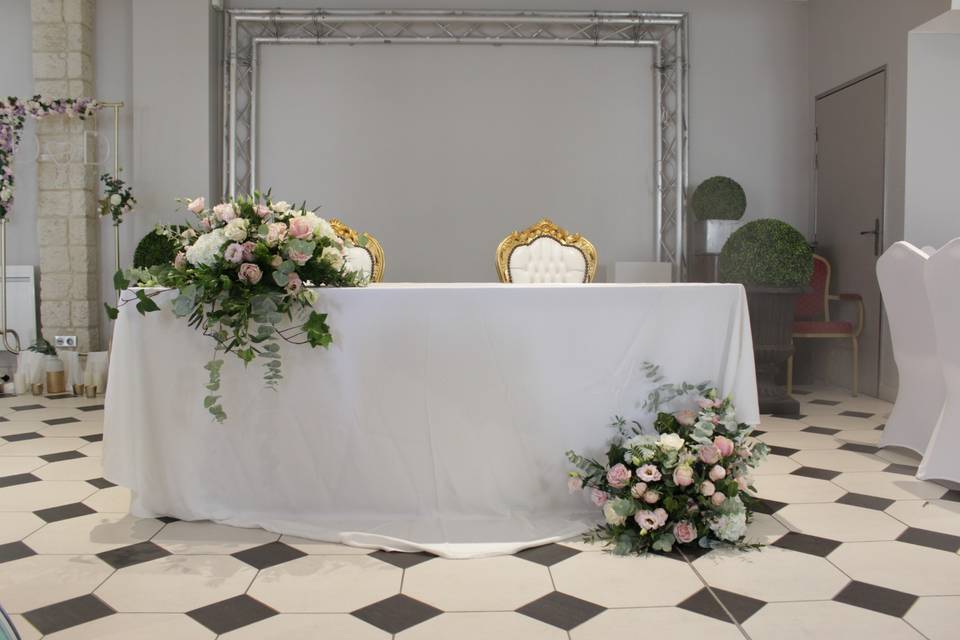 Table d'honneur