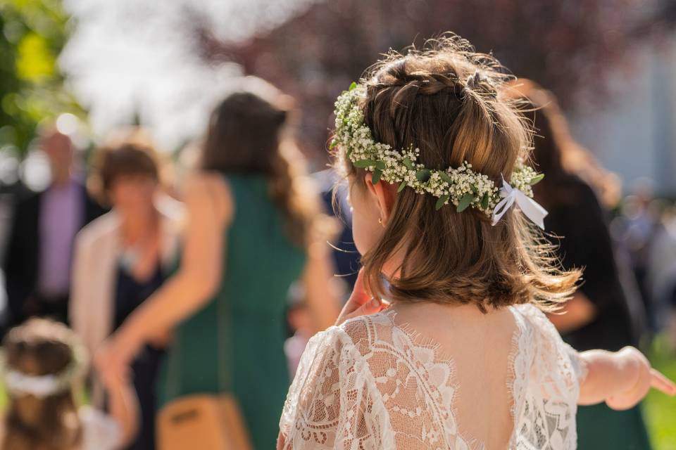 Couronne de fleurs