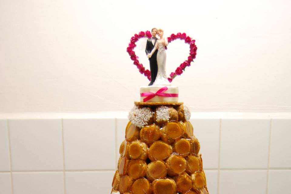 Mariage choux chocolat