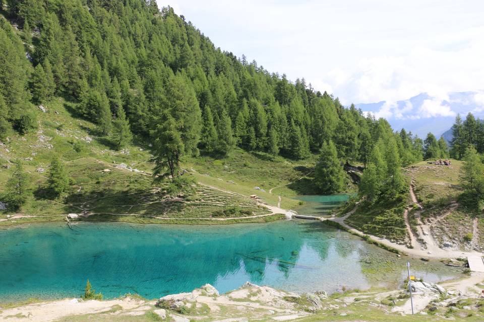 Suisse : le lac bleu