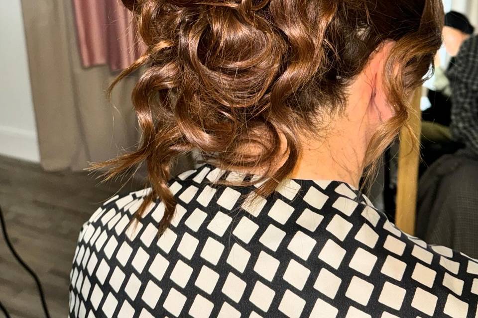 Chignon haut