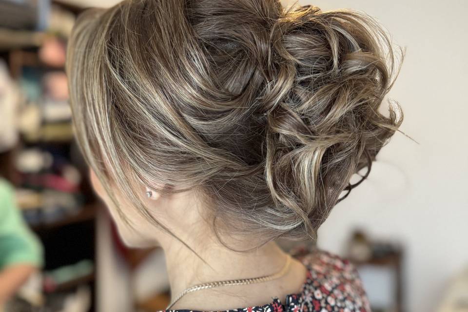 Chignon haut