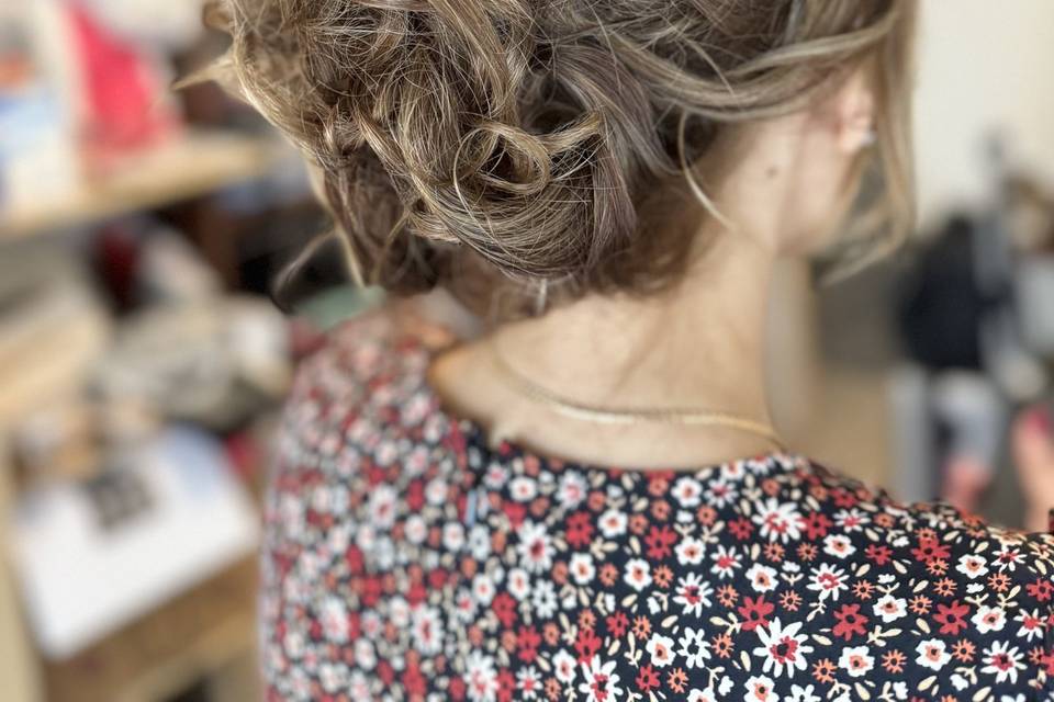 Chignon haut