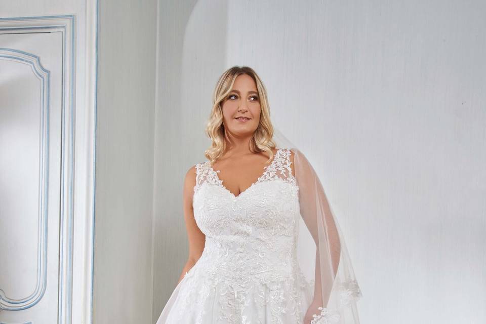 Robe de mariée grande taille