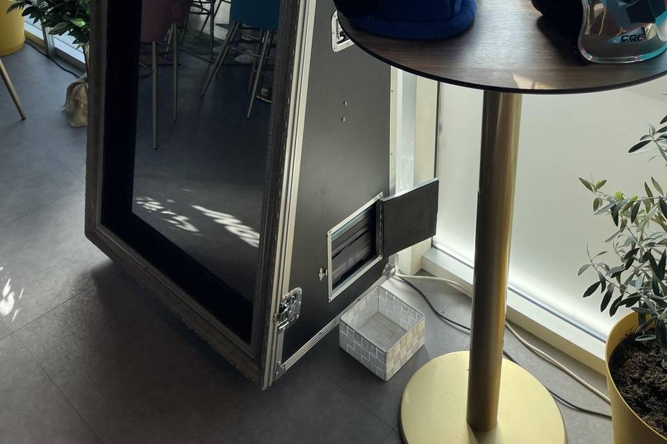 Mirroir Booth en option
