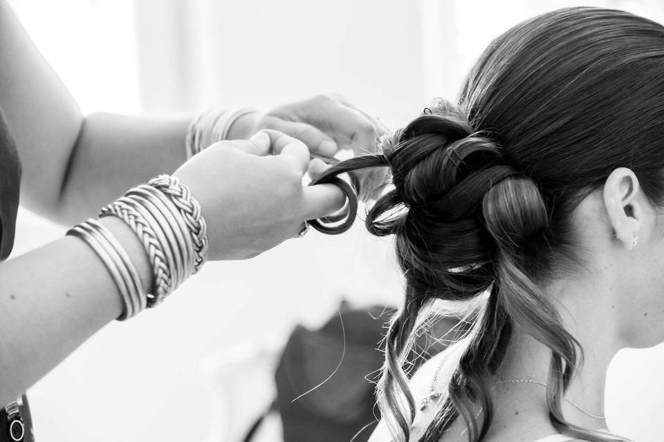 Chignon mariage