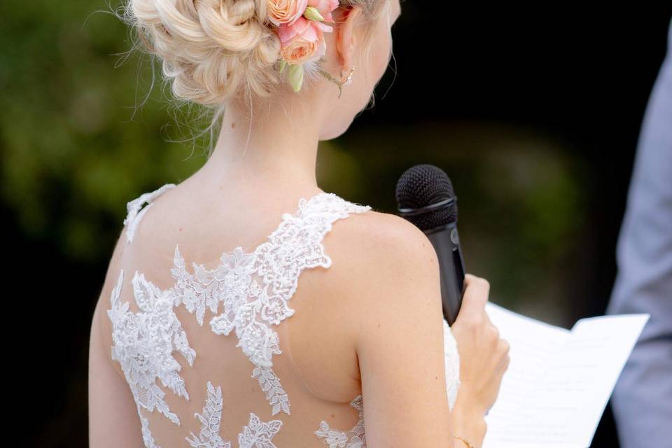 Chignon mariée