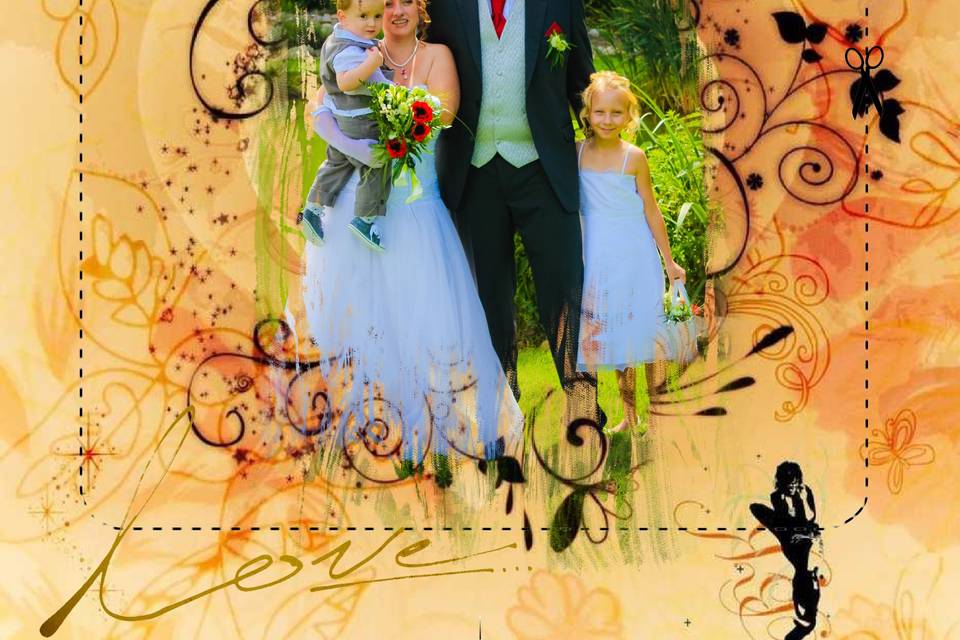 Montage mariage