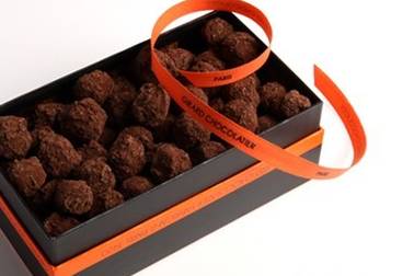 Coffret bois 24 marrons glacés - Dragées Girard