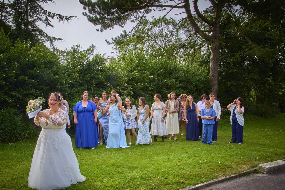 Lancé de bouquet