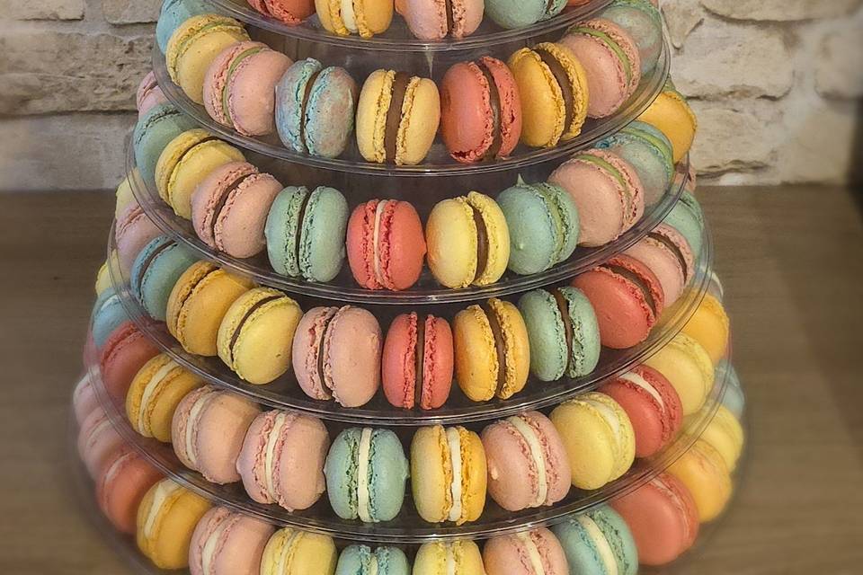 176 macarons