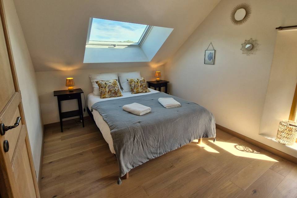 Chambre 2 du gîte