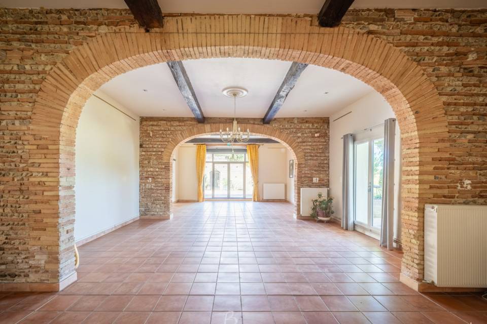 Salle des aracdes en cas pluie