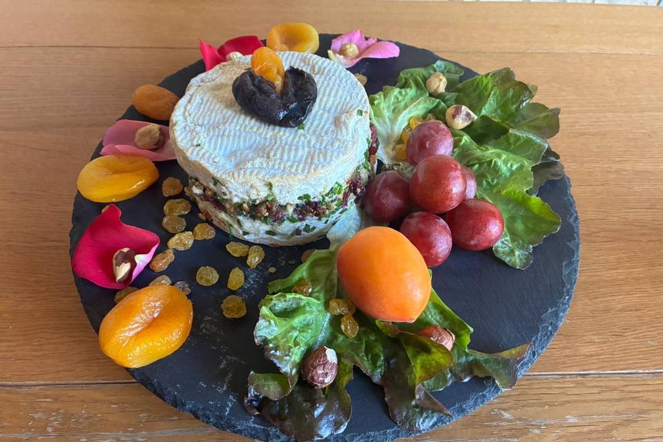 Fromage et fruits