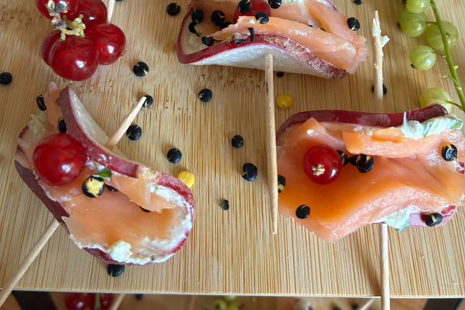 Canapés gourmands